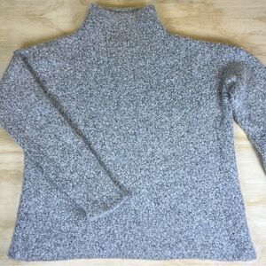 J McLaughlin 70% Alpaca 25% Wool Blend Gray Women’s Sweater Size M
